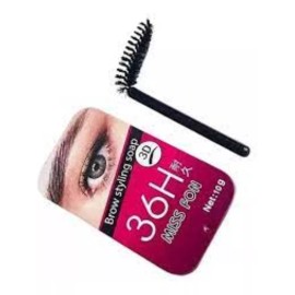 Kiss Beauty Cera Maquillaje Para Peinar Cejas Larga Duració 3d Jabón