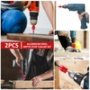 Abizarch 2Pcs Drill Depth Stop, Adjustable Drill Bit Stop Collar