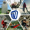 FVW 5 Pack Heavy Duty Climbing Carabiners, 25KN Auto Locking