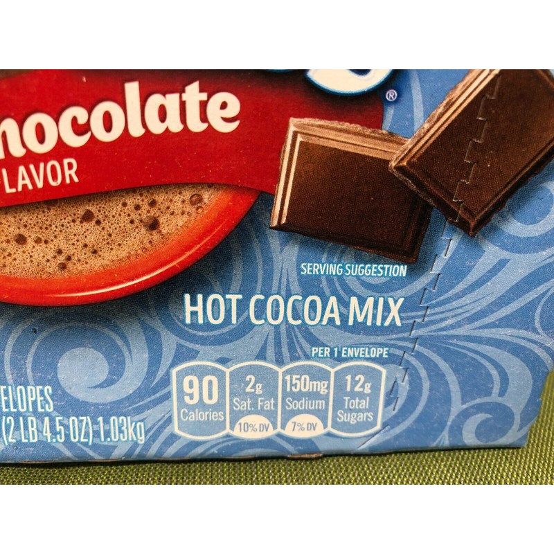 Swiss Miss Hot Cocoa Mix, Regular, 0.73 oz. Packets, 50
