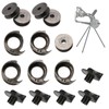 BEAMNOVA Set of 15 Attachment Kit for Leather Cobbler Sewing