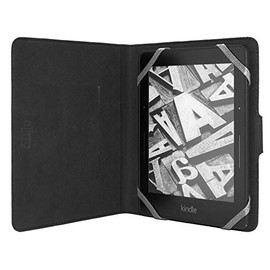 aiino - Custodia Daily per Kobo & Kindle da 6 A 6.5 Pollici I Interno in Microfibra, Chiusura Magnetica, Massima Protezione, Ultrasottile - Nero