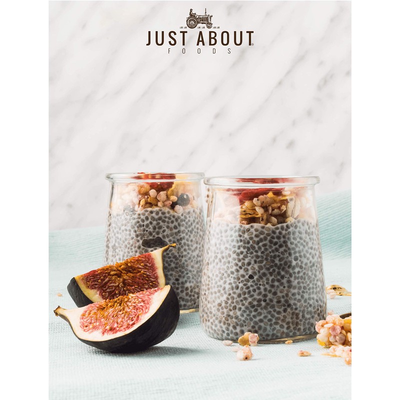Just About Foods Organic Chia Seeds 2.8 oz. (80g) Stickpack
