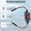 12V Inline Toggle Power Switch, 12AWG on/Off Switch SAE to