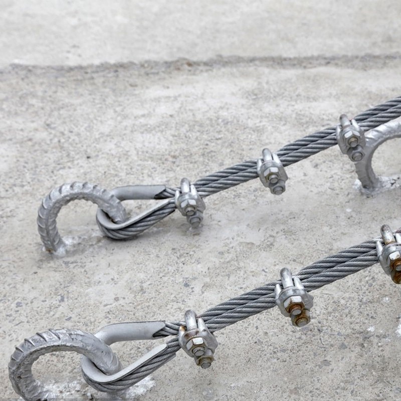 Pack of 50 M4 Wire Rope Thimbles, Wire Rope Clamp