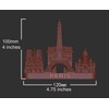 Seoul 3D City Famous Building Model Statue Souvenir Decoration for