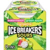 ICE BREAKERS Sours Green Apple, Tangerine and Watermelon Flavored Sugar