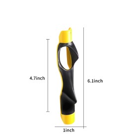 rflaueo 1pc Golf Grip Trainer Golf Posture Correction Aid Attachment for Improving Hand Positioning(U77-1)