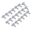Pack of 20 Plastic Damper Buffer Door Stop Drawer Soft