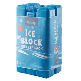 GalvogÂ® Freezer Blocks Ice Packs 400mlx2 for Lunch Box | Long Lasting Reusable Ice Blocks For Cool Bags Lunch Boxes Coolers â Your Travel Camping Picnic Companion