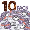 10 pieces cutting disc 115 metal - 10x cutting discs