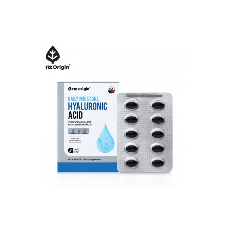 NZ Origin Daily Moisture Hyaluronic Acid / 엔젯오리진 데일리 모이스처