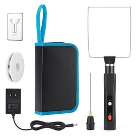 Wire Cutters IMAGE Hot Wire Foam Cutter - 2 in 1 Electric Cutting Machine Pen Tools Kit, 100-240V / 28W Styrofoam Cutting Pen with Versatile Tips and Carrying Case, Heated Foam Carving Knife Kit