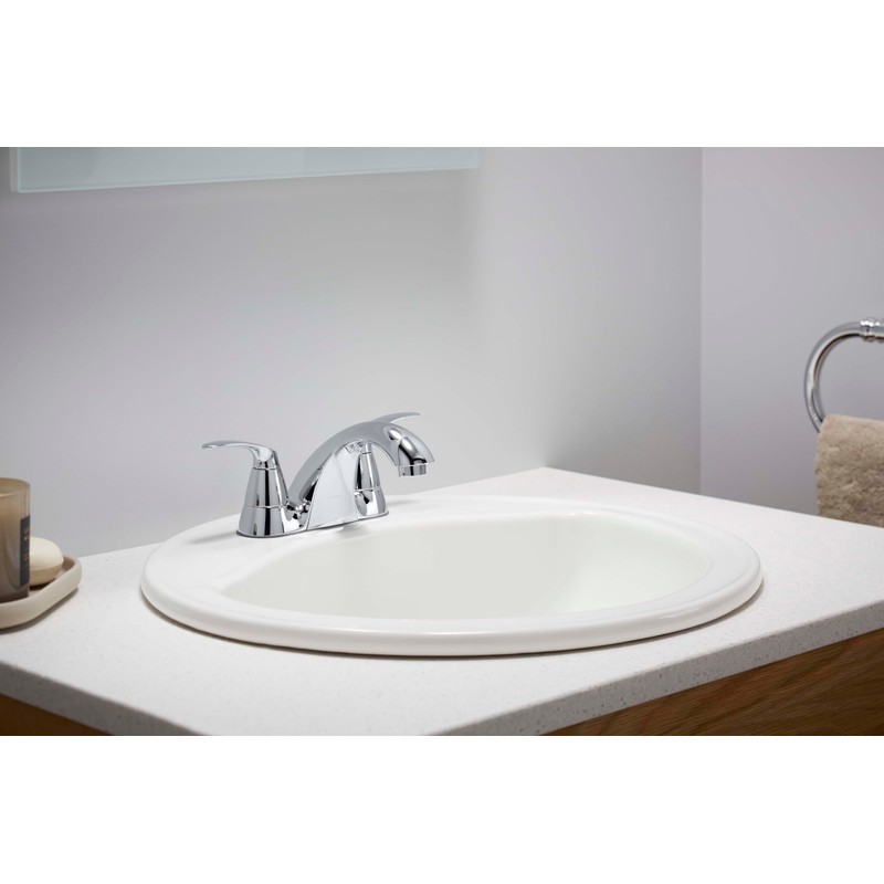 KOHLER Valton Centerset bathroom sink faucet