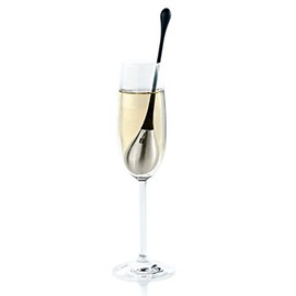 AdHoc Ice Stick/Cooler Vinotas Drop, Stainless Steel with Black Nylon Grasp, 18 cm, WA22