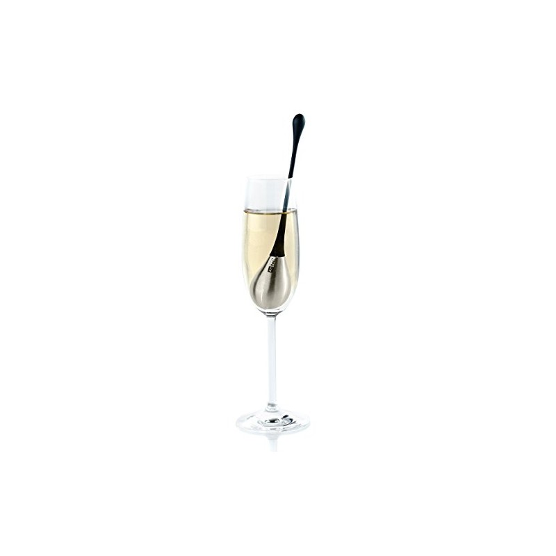 AdHoc Ice Stick/Cooler Vinotas Drop, Stainless Steel with Black Nylon