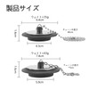RICISUNG Bath Stopper (Set of 2) Rubber Stopper for Bathtubs,