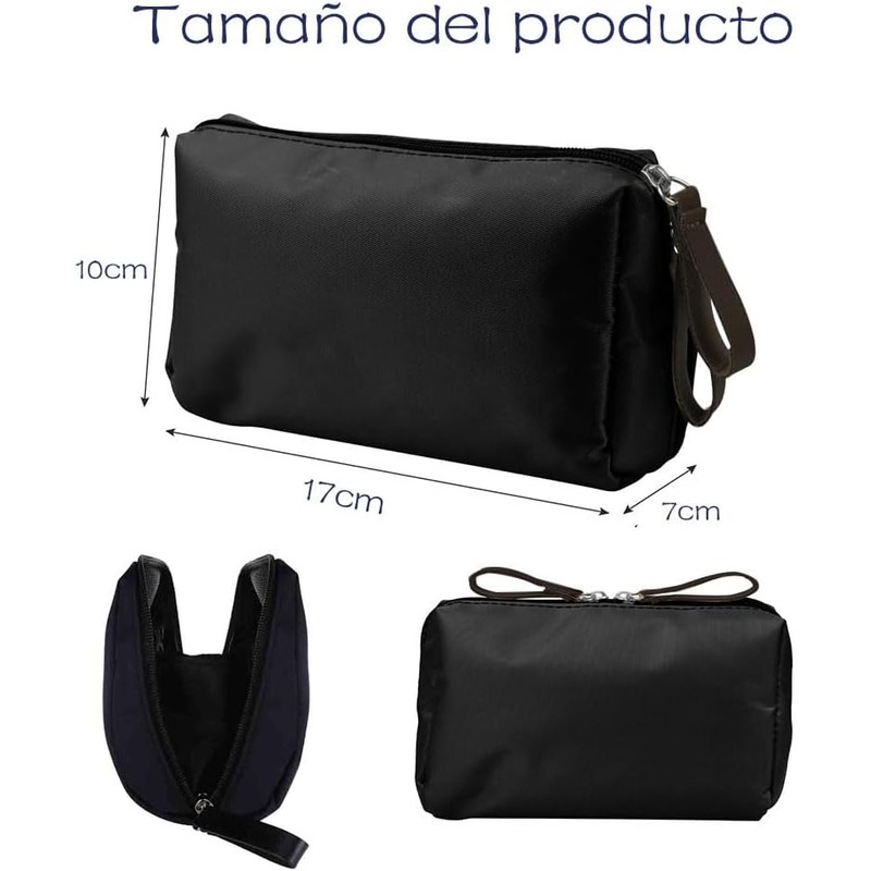 GeorgeX Bolsa de Maquillaje de Viaje para Mujer, Estuches de