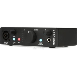 Arturia MiniFuse 1 USB-C Audio Interface - Black