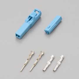 Daytona 96300 Honda NEW Turn Signal Connector Set, 2P Light Blue