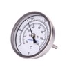 MEASUREMAN Fully Stainless Steel Pot, Kettle, Brewing Bimetal Thermometer, 3"