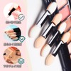 Eyeshadow Brush, Makeup Brush, Eyeshadow Tip, Makeup Tool, Double Sponge,