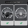 XUKEY Car Steering Wheel Cover Cow Print Pattern Interior Auto