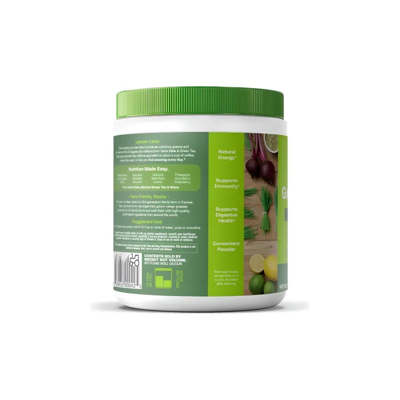 Suplemento Nutricional Greens Grass Greens Blend en Polvo, 210 g