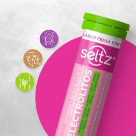 Electrolitos Fresa-kiwi Seltz Tabletas Efervescentes
