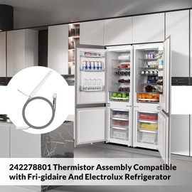 WFXSHparts 242278801 Thermistor Assembly Compatible with Frigidaire And Electrolux Refrigerator Freezer，3016441 AP5802148 PS8760187 EAP876018