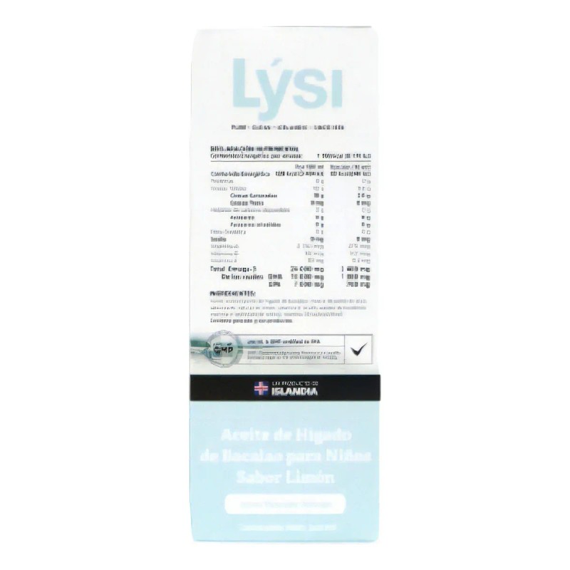 Omega 3 Epa Y Dha Lysi Aceite De Hígado De