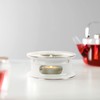 KAYCROWN Teapot Warmer, Ceramic Tea Warmer with Tealight Holder, Teapot