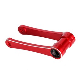 Dirt Bike - 41mm~~ - 51mm Lowering Suspension Linkage ARM CNC Rear Lowering Link Rear Drop Link Compatible With CRF250R CRF 250R 2010-2021 CRF450R CRF 450R 2009-2016 (Red)
