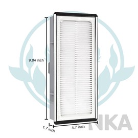 NKA A/D/H HPA060 HEPA Odor Reduction Replacement Filters For Air Purifier Compatible with FAP-TT-ADH, HAP9243, HAP9415, HAP9423, HPA060(BWM) Filter. 1 Pack
