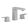 Modern Three-Hole Dual Handle Widespread 8" Bathroom FaucetColor: 1429-44N-SS-US, Surface