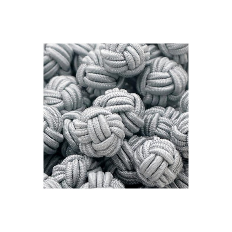 gum cuffs grey (rubber cufflinks, cufflinks) nsgum005-17