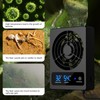SOONHUA Reptile Ventilation Fan, Fan Dehumidifier with Humidity Sensor and