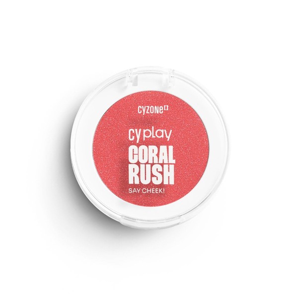 Cyzone Rubor en polvo Say Cheek! CyPlay, Coral Rush