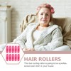 Healeved Professional Hair Curler Kit 18pcs Sponge Hair Rollers Hairdo