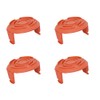 4 PCS Worx Trimmer Spool Cover WA0004/WA0010 Replacement - Durable