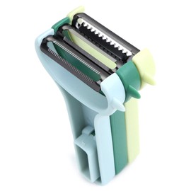 VOGARB 3pcs Vegetable Peeler Kit,Straight/Serrated/Julienne Peeler,Multicolored Y-Peelers for Kitchen for Carrot Potato Cucumber Veggie Fruit (3 Color Set, Regular-Titanium Coating Blades)