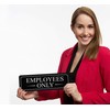 Employees Only Sign for Office Door Wall Home and Business