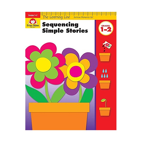 Sequencing Simple Stories: Grades 1-2 (Learning Line)