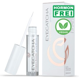 EYECATCHA Sensitive Eyelash Serum 3 ml - Vegan with Biotin and Peptides for Long and Thick Eyelash Growth - Dermatologically Tested