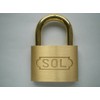 SOL – Hard Sol Cylinder Padlock No. 2500 25 mm