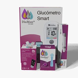 Medidor de glucosa en sangre DiaMan - Glucómetro