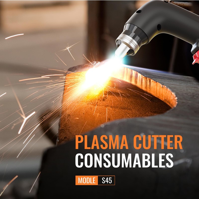 HITBOX S45 Plasma Cutter Accessory Kit, Suitable for Most Low-Frequency