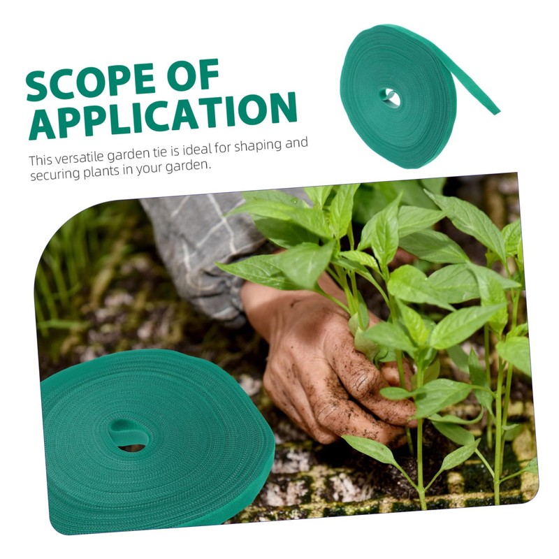 KONTONTY Gardening Plant Ties Wire Tie Wraps Simple Plant Cord