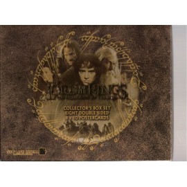 The Lord of the Rings Collector's Frodo Box Set 8 X 10 Eight Double Sided Poster Cards Illustrations & Maps