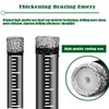 JOERIC Black Hex Shank 1/2" Dry Diamond Drill Bit Set,